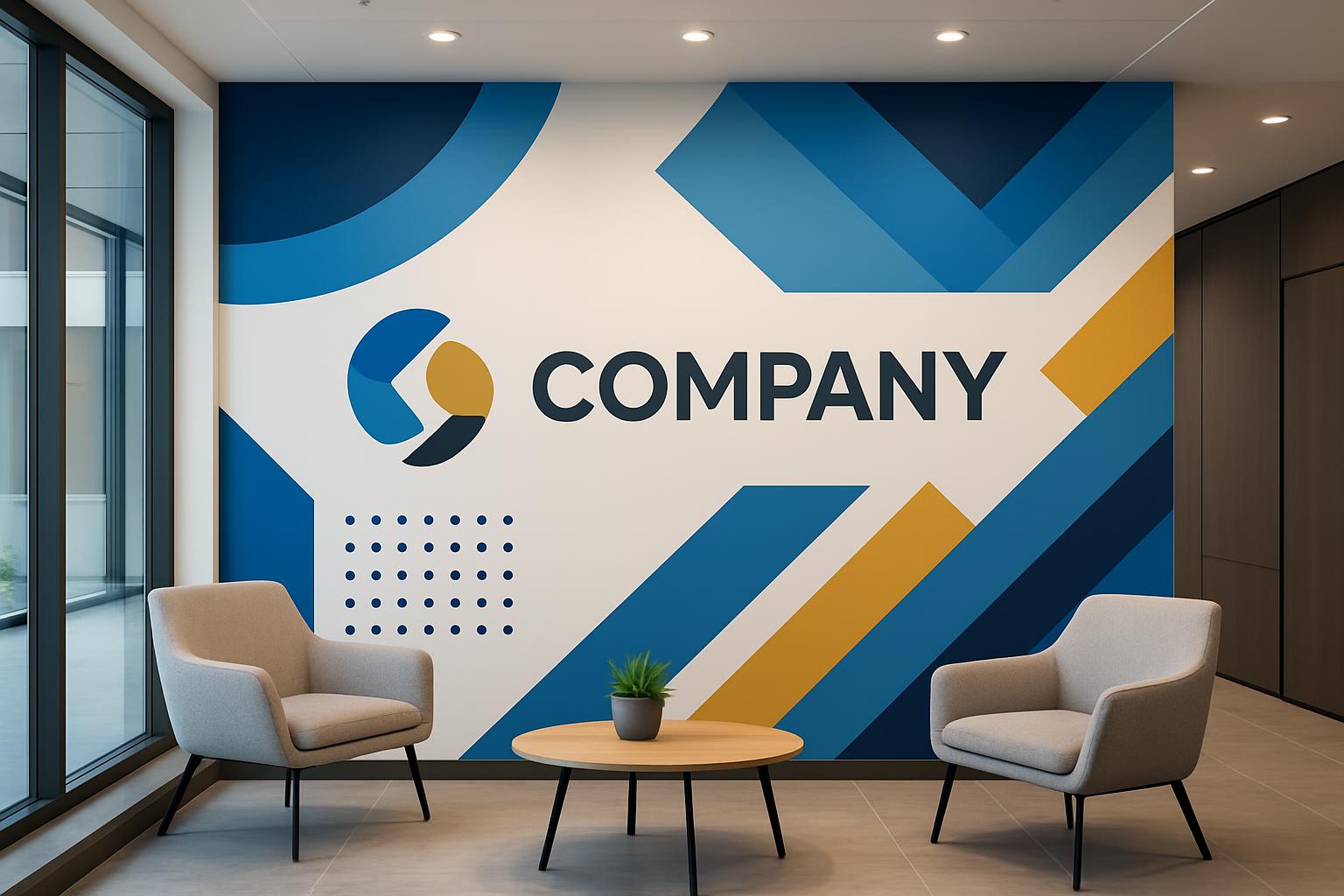 Corporate Branding Wall
